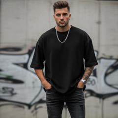 Simple Drop Shoulder Sweatshirt